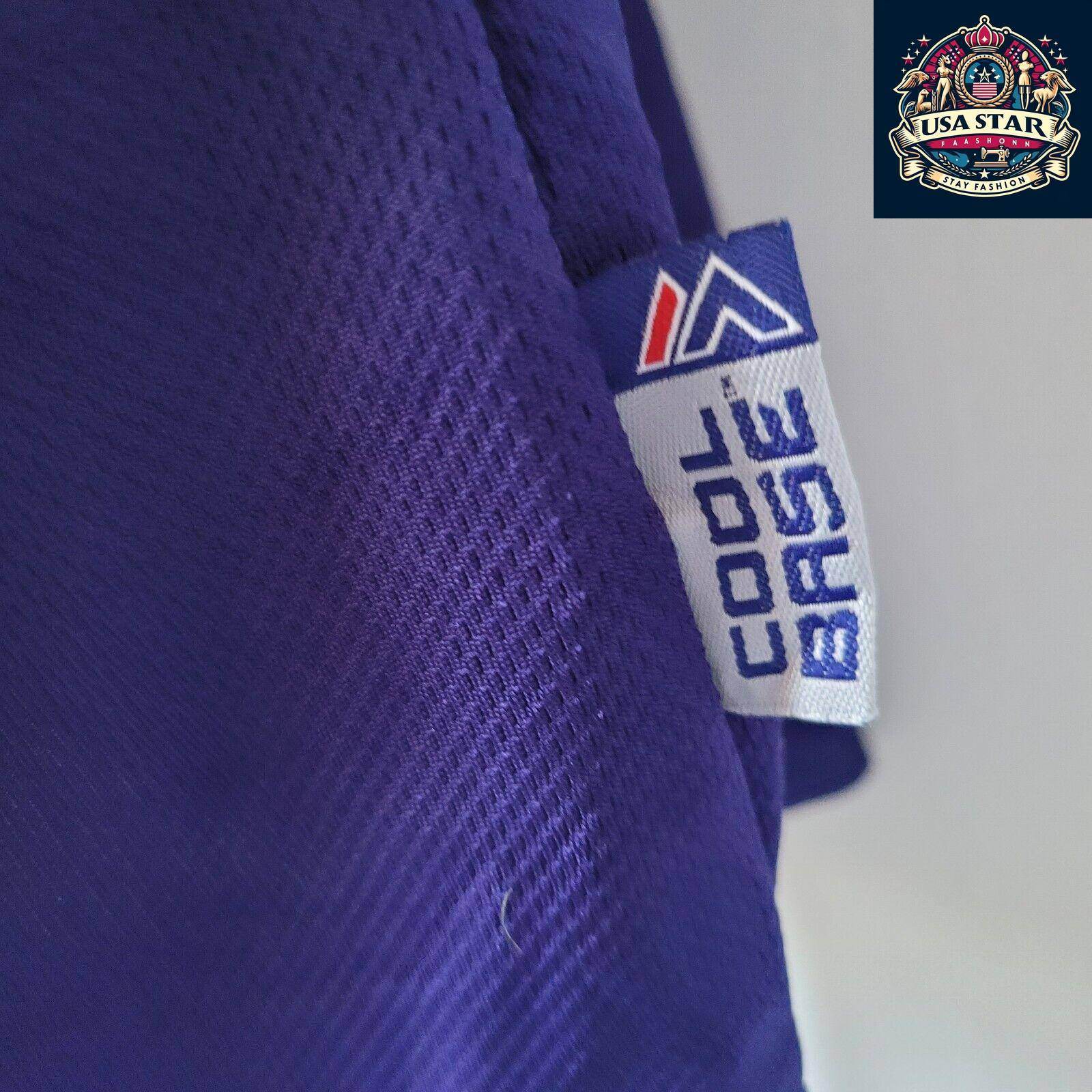 Majestic Baseball Jersey Size L, Moisture - Wicking Fabric, Classic Design, Comfortable Fit - USASTARFASHION