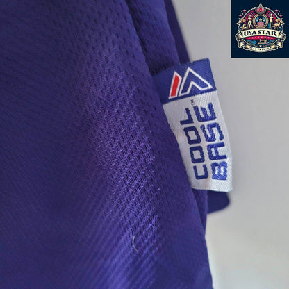 Majestic Baseball Jersey Size L, Moisture - Wicking Fabric, Classic Design, Comfortable Fit - USASTARFASHION