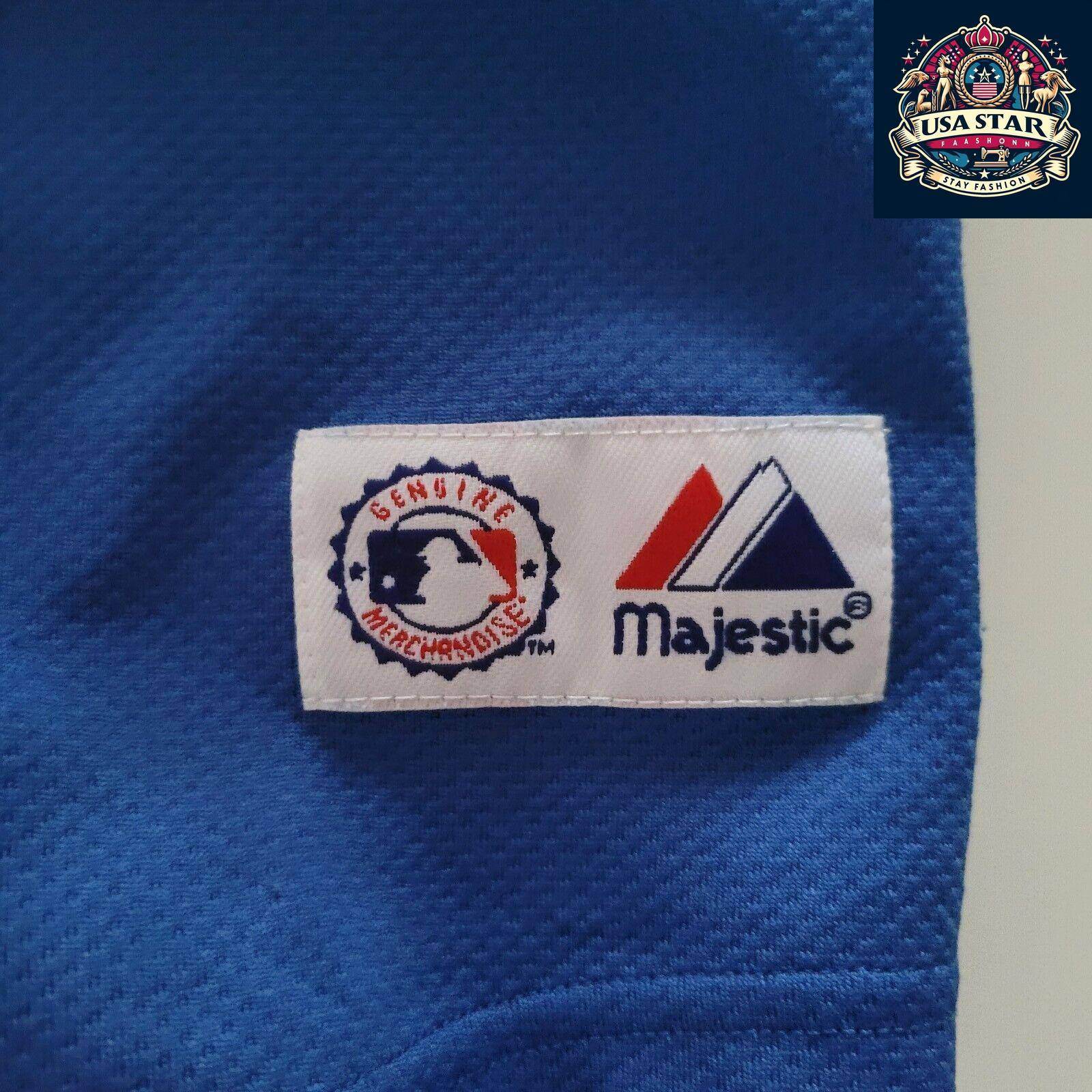 Majestic Chicago Cubs Youth Jersey 1 Fukudome - Comfortable Fit, Durable Design, Size L - USASTARFASHION