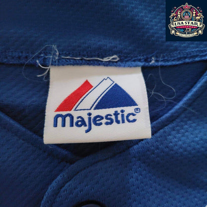 Majestic Chicago Cubs Youth Jersey 1 Fukudome - Comfortable Fit, Durable Design, Size L - USASTARFASHION