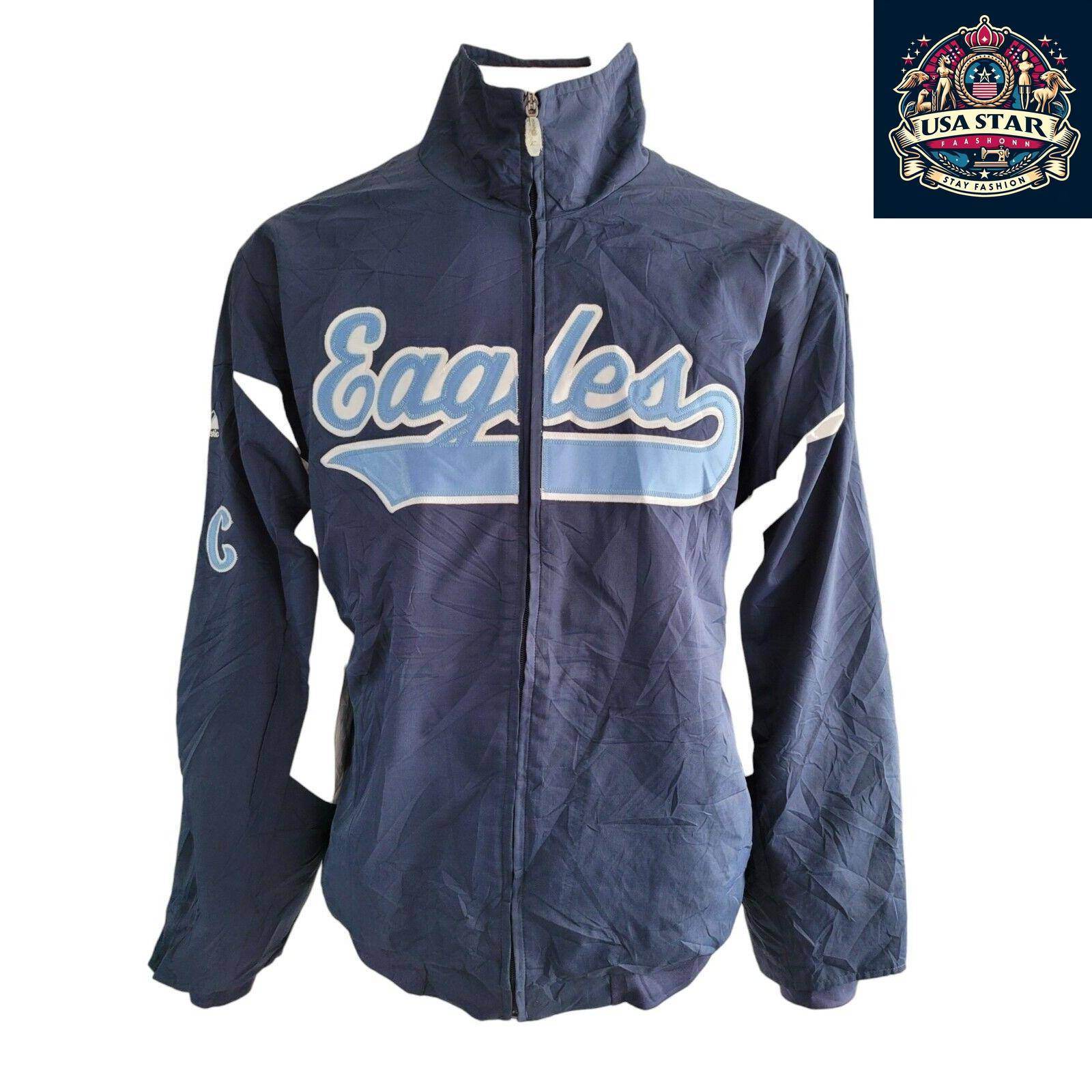 Majestic Eagles Jacket XL - Cozy Full - Zip with Therma Base Technology and Spacious Pockets - USASTARFASHION