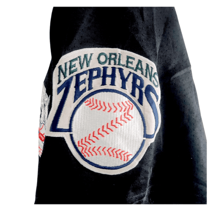 Majestic Las Vegas Jersey XL Black 1998 Triple - A World Series Champions New Orleans Zephyrs - USASTARFASHION