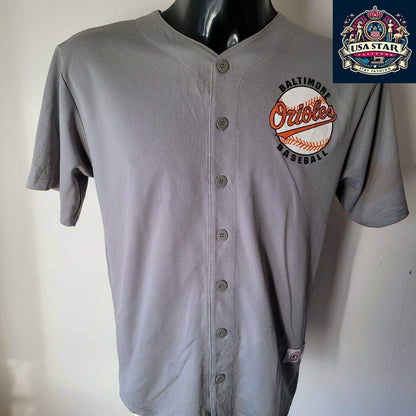Majestic Oakland Athletics Youth Jersey Size L 1 MLB Button - Up Short Sleeve Comfortable Fit - USASTARFASHION
