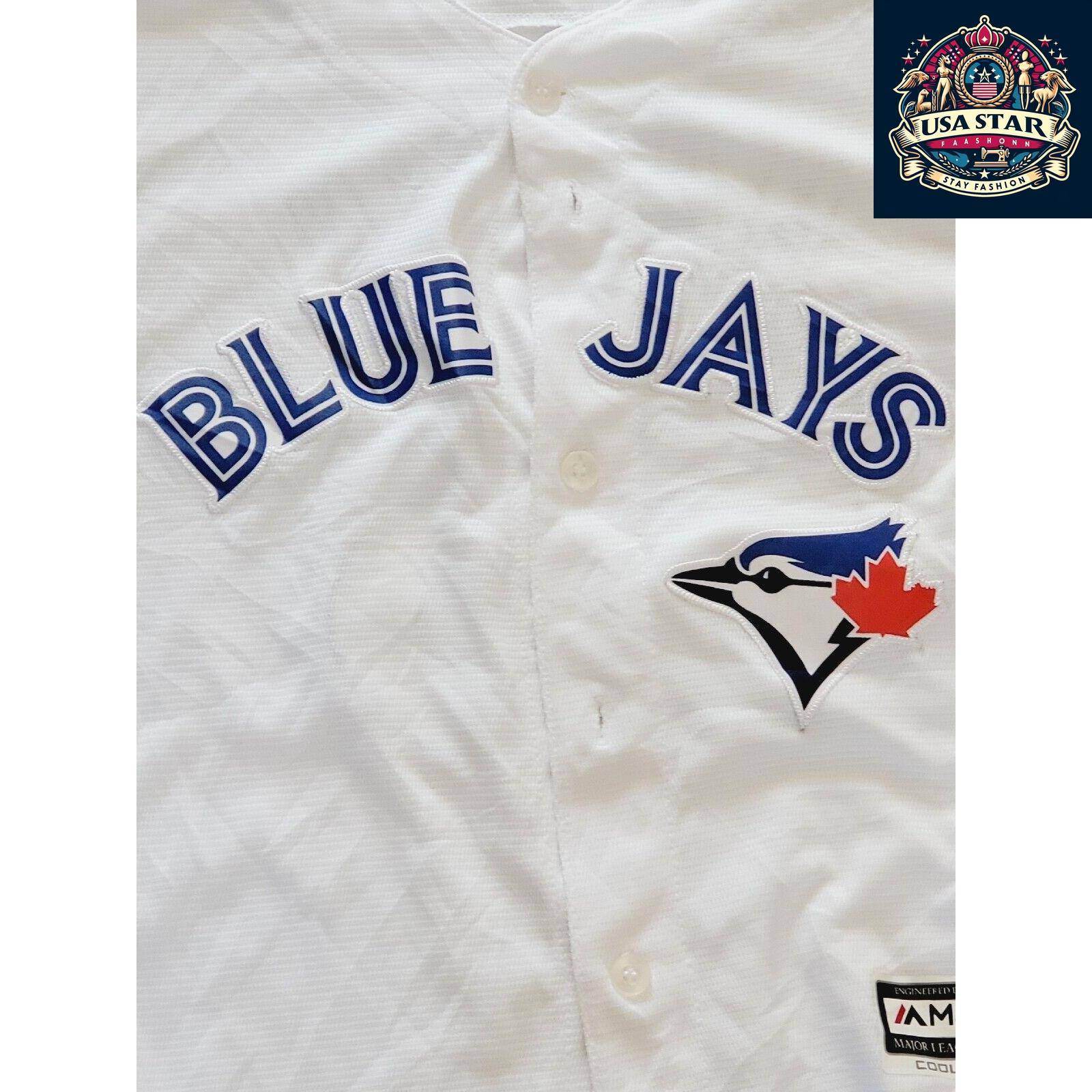 Majestic Vintage Toronto Blue Jays Youth Jersey Martin 55 - Classic Design, Comfortable Fit - USASTARFASHION