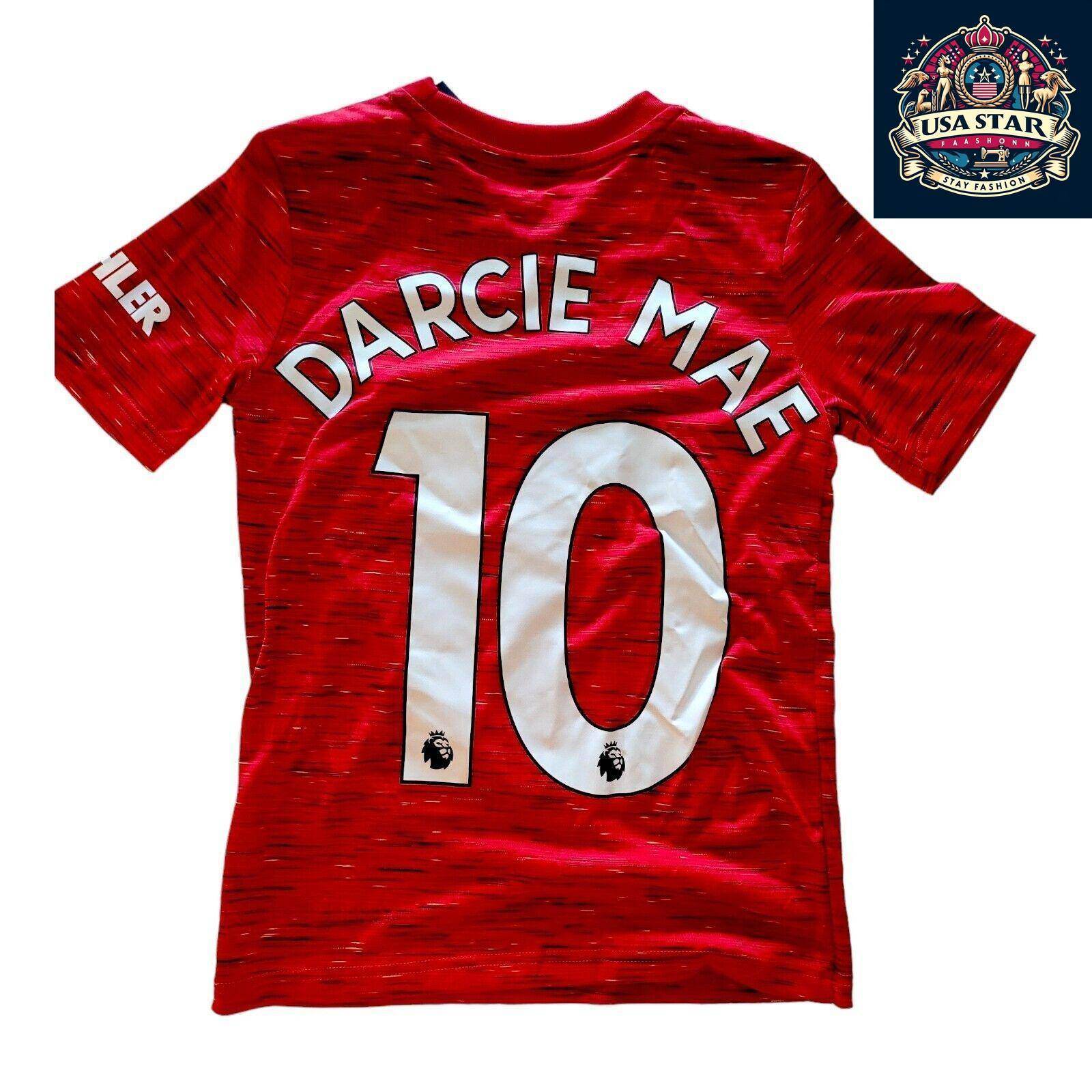 Manchester United Youth Jersey 2020/21 - Size 9 - 10Y - New With Tags, Breathable & Stylish - USASTARFASHION