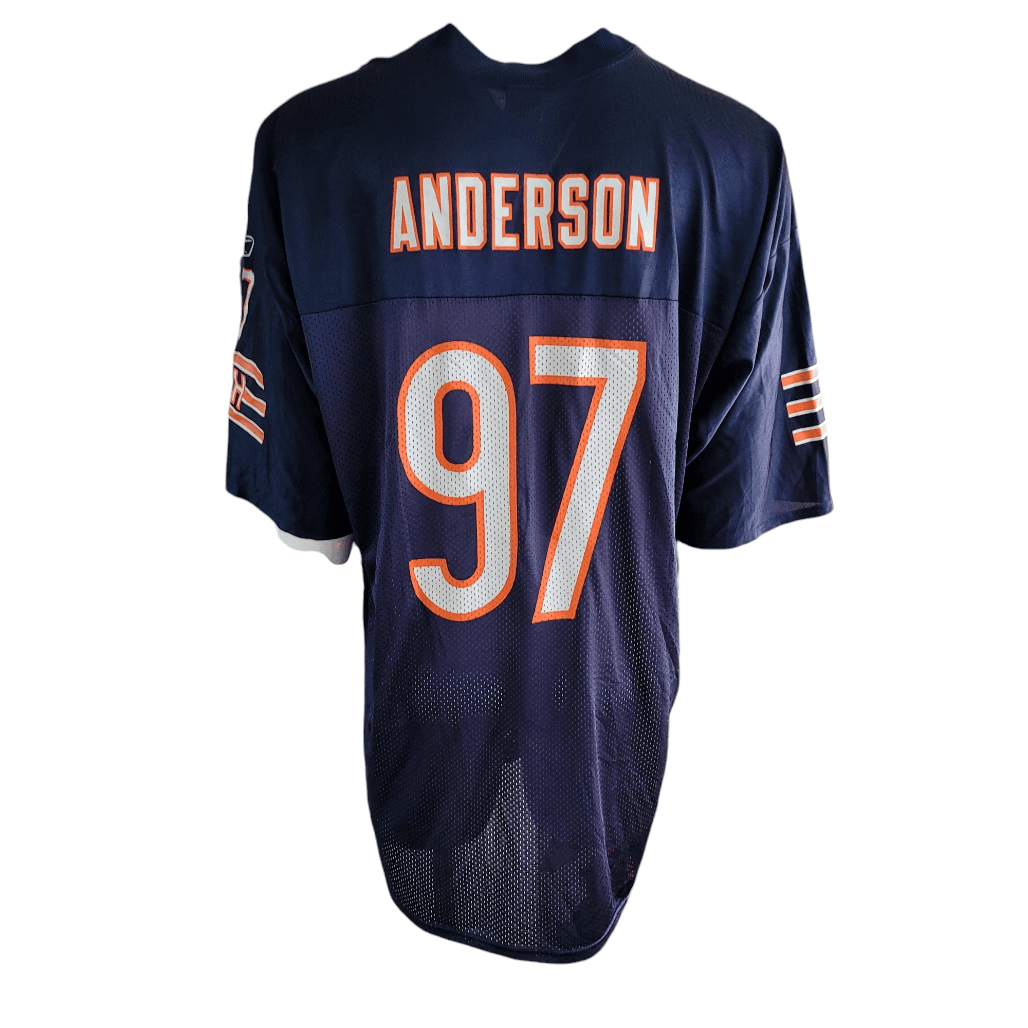 Mark Anderson Jersey 97 - Chicago Bears 2XL - Authentic Reebok Nylon - Grade A Condition - USASTARFASHION