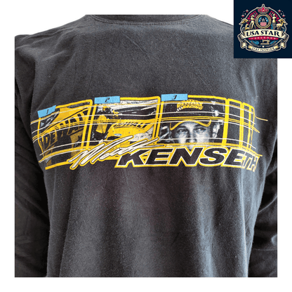 Matt Kenseth T-Shirt 17 Long - Sleeve Gildan Tee for Racing Fans - Stylish Black Graphic Design - USASTARFASHION