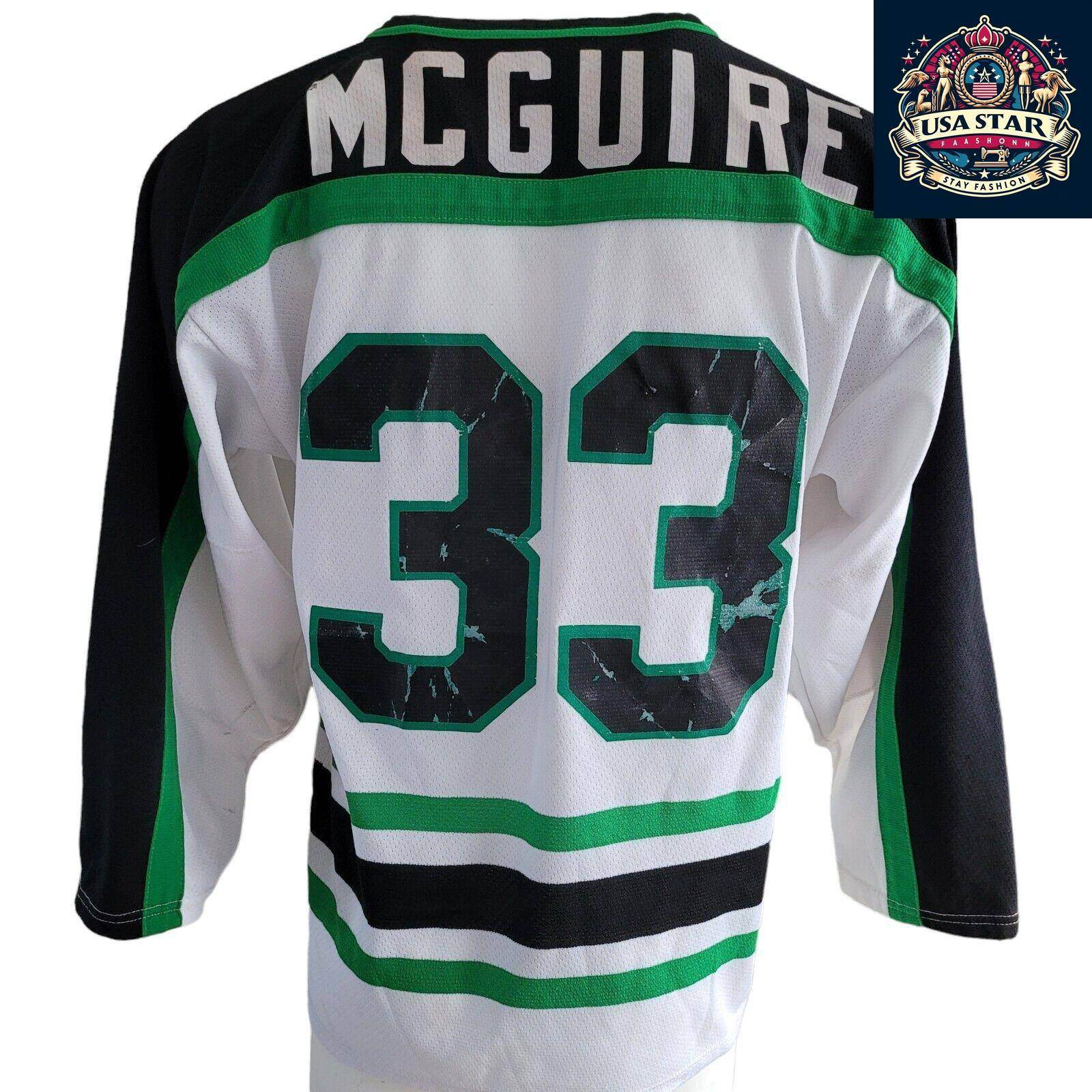 McGuire 33 Jersey - Men's Size M, Stylish Athletic Knit, Grade A Vintage Condition - USASTARFASHION