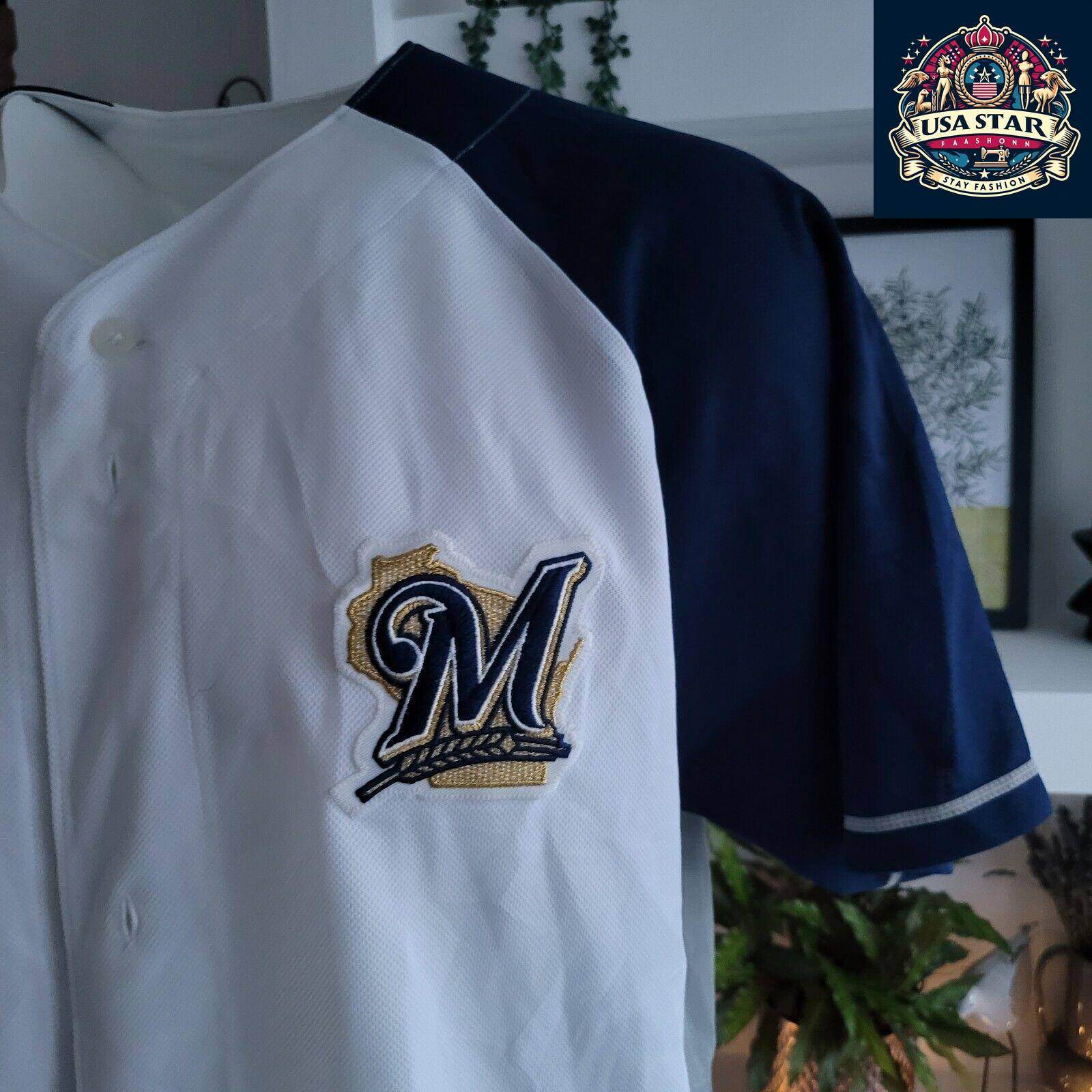 Milwaukee Brewers T-Shirt Ryan Braun 8 XL - Classic Design, Comfortable Fit, Top Player Apparel - USASTARFASHION