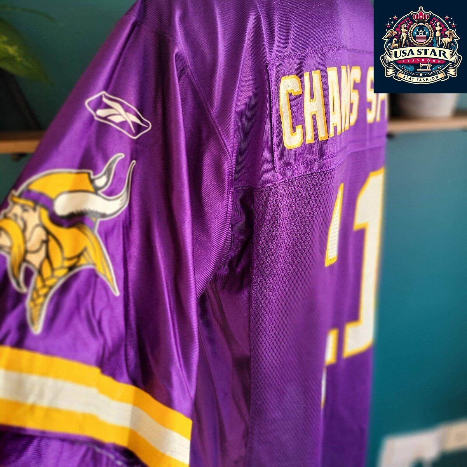 Minnesota Vikings Jersey 11 Men's CHAMMPS Sports Vintage Style Medium Made in USA - USASTARFASHION