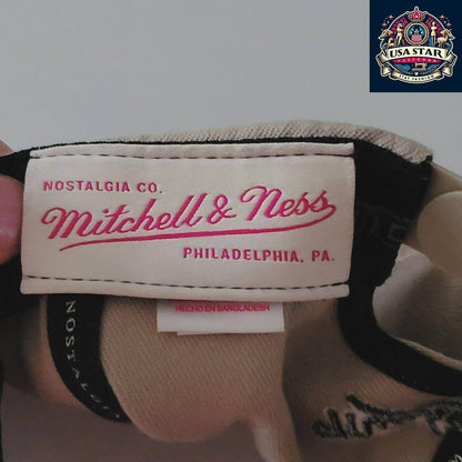 Mitchell And Ness Vintage Hat - Pittsburgh Penguins NHL Snapback, Adjustable Fit, Embroidered Logo - USASTARFASHION