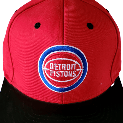 Mitchell & Ness Detroit Pistons Snapback Hat - USASTARFASHION