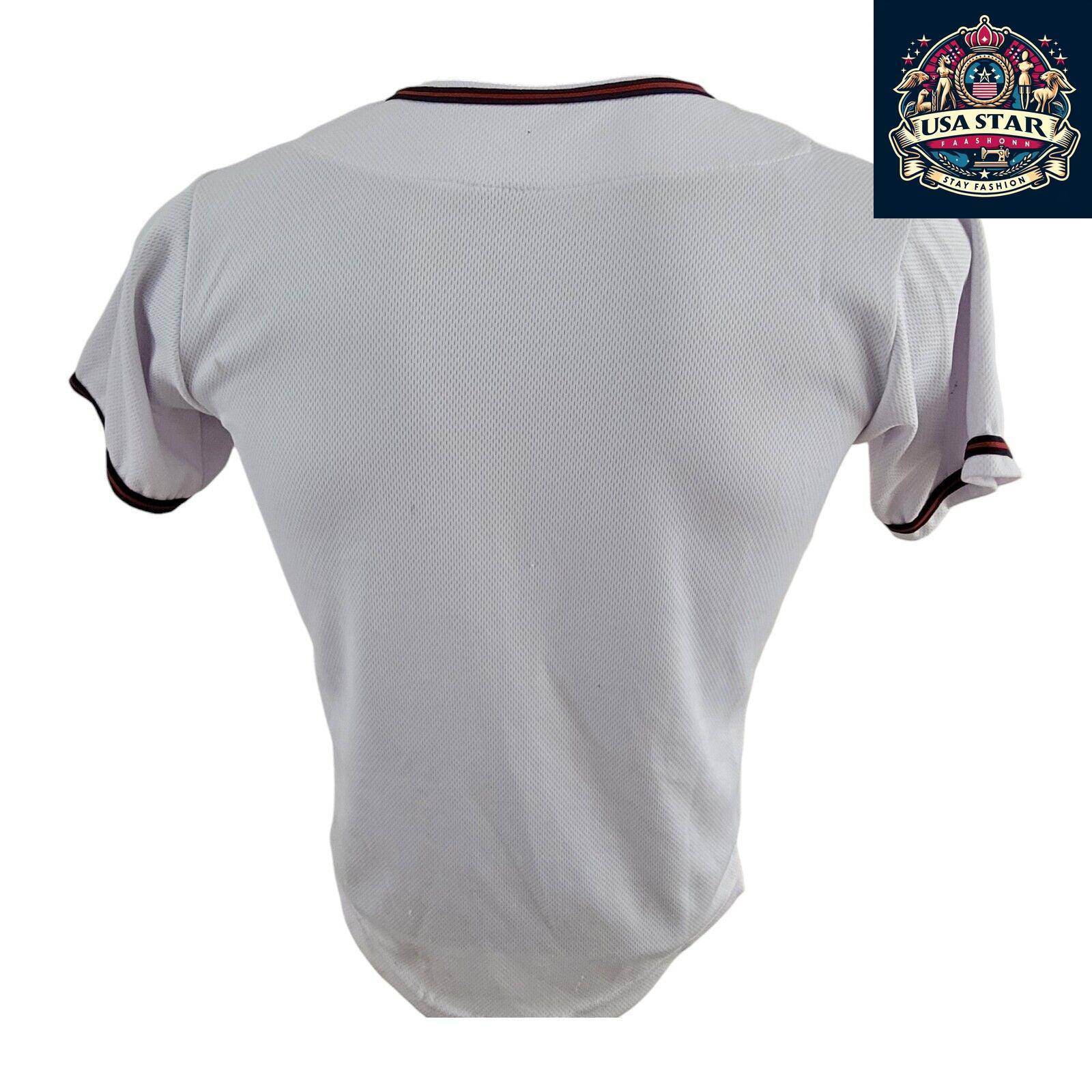MLB Washington Senators Jersey Retro Youth Size S - Made in USA, Vintage Style and Quality - USASTARFASHION