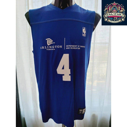 NBA JR Wizard Jersey 4 Reversible Vest for Kids | Stylish Comfort & Team Spirit - USASTARFASHION