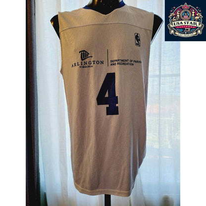 NBA JR Wizard Jersey 4 Reversible Vest for Kids | Stylish Comfort & Team Spirit - USASTARFASHION