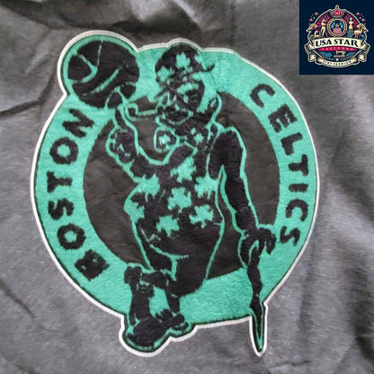NBA Youth 100% Wool Boston Celtics Varsity Jacket in Kelly Green for Game Day Style - USASTARFASHION
