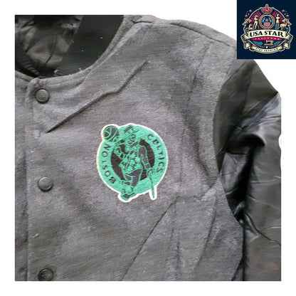 NBA Youth 100% Wool Boston Celtics Varsity Jacket in Kelly Green for Game Day Style - USASTARFASHION