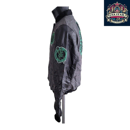 NBA Youth 100% Wool Boston Celtics Varsity Jacket in Kelly Green for Game Day Style - USASTARFASHION