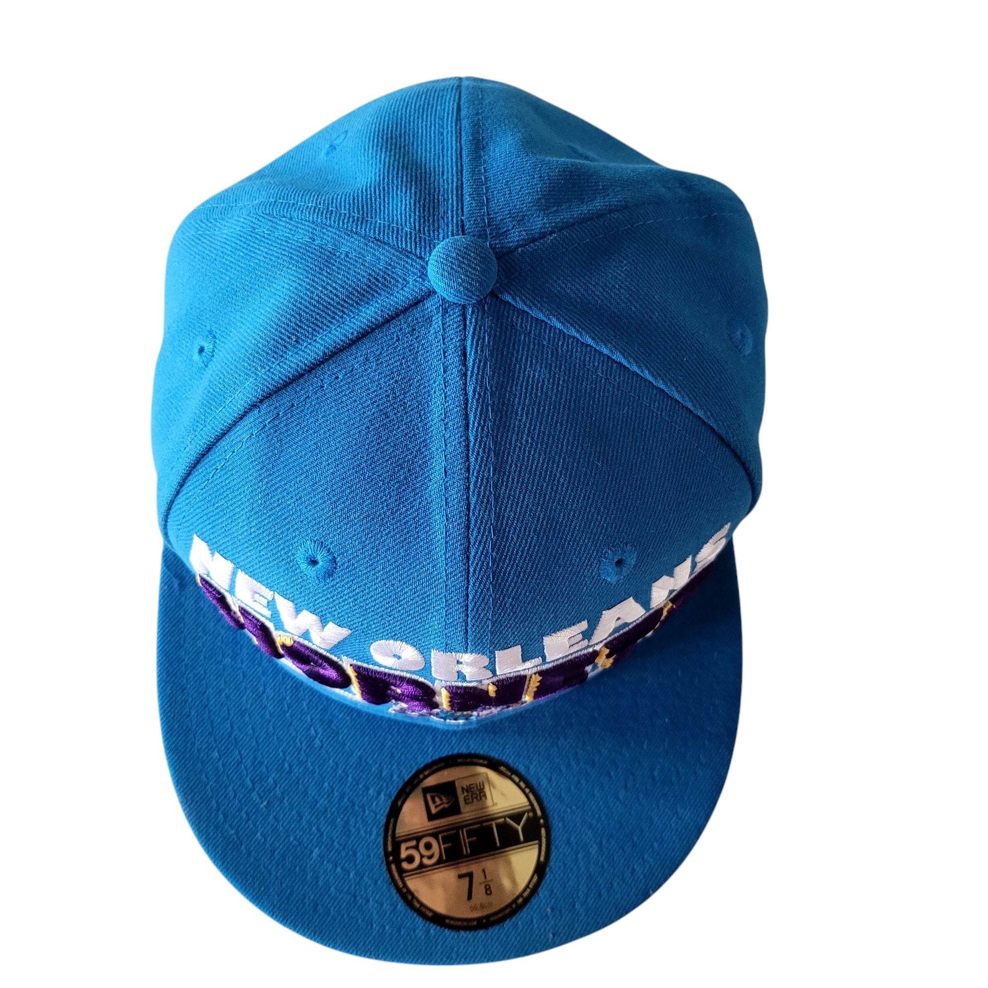 New Era 59FIFTY New Orleans Hornets Fitted Hat – Size 7 1/8 – NBA Retro – Teal & - USASTARFASHION