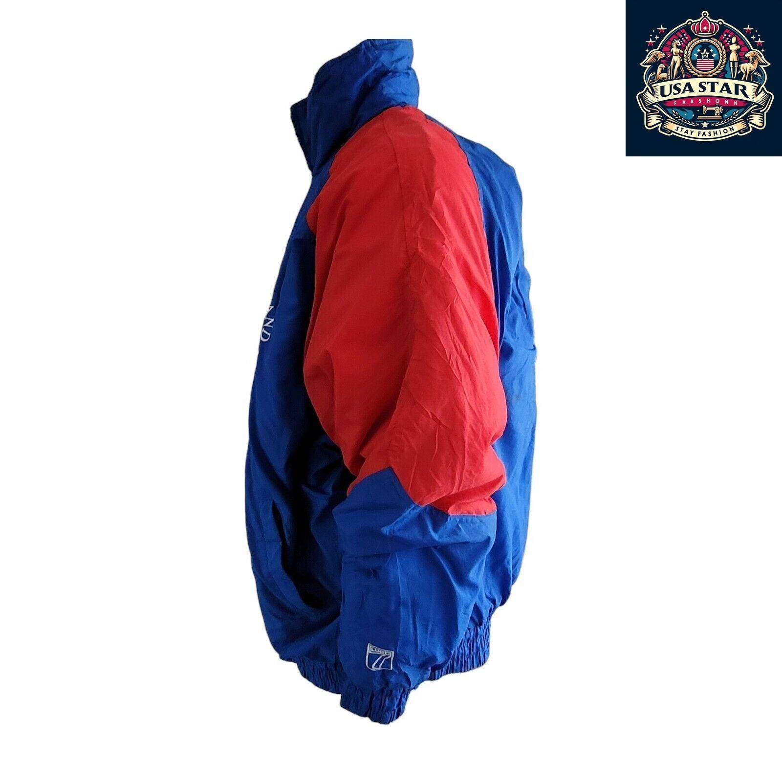 New England Patriots Jacket XL - Full - Zip Durable Nylon, Iconic Team Logo, Comfortable Fit - USASTARFASHION