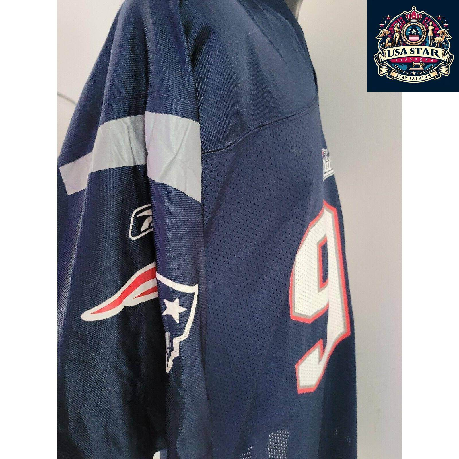 New England Patriots Jersey Seymour No. 93 – Size L, Classic Style, Grade A Vintage Condition - USASTARFASHION