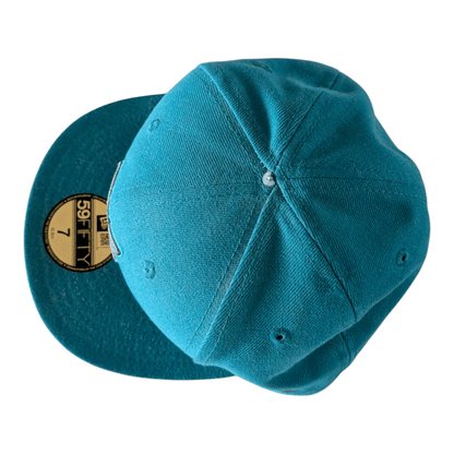 New Era 59FIFTY Minnesota Timberwolves NBA Fitted Cap Hat Size 7 Teal - USASTARFASHION