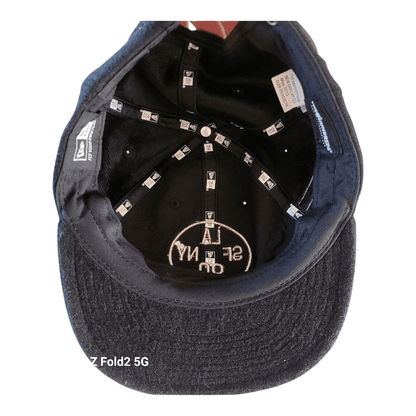 New Era LA SF NY 80 Black Adjustable Strapback Cap for Comfortable Everyday Wear - USASTARFASHION