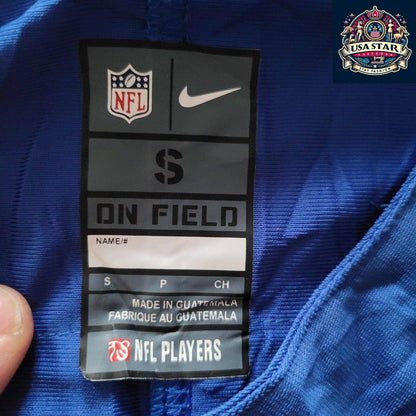 New York Giants Jersey - Saquon Barkley 26 Nike Game Jersey, Large Mens, Blue NFL Apparel - USASTARFASHION