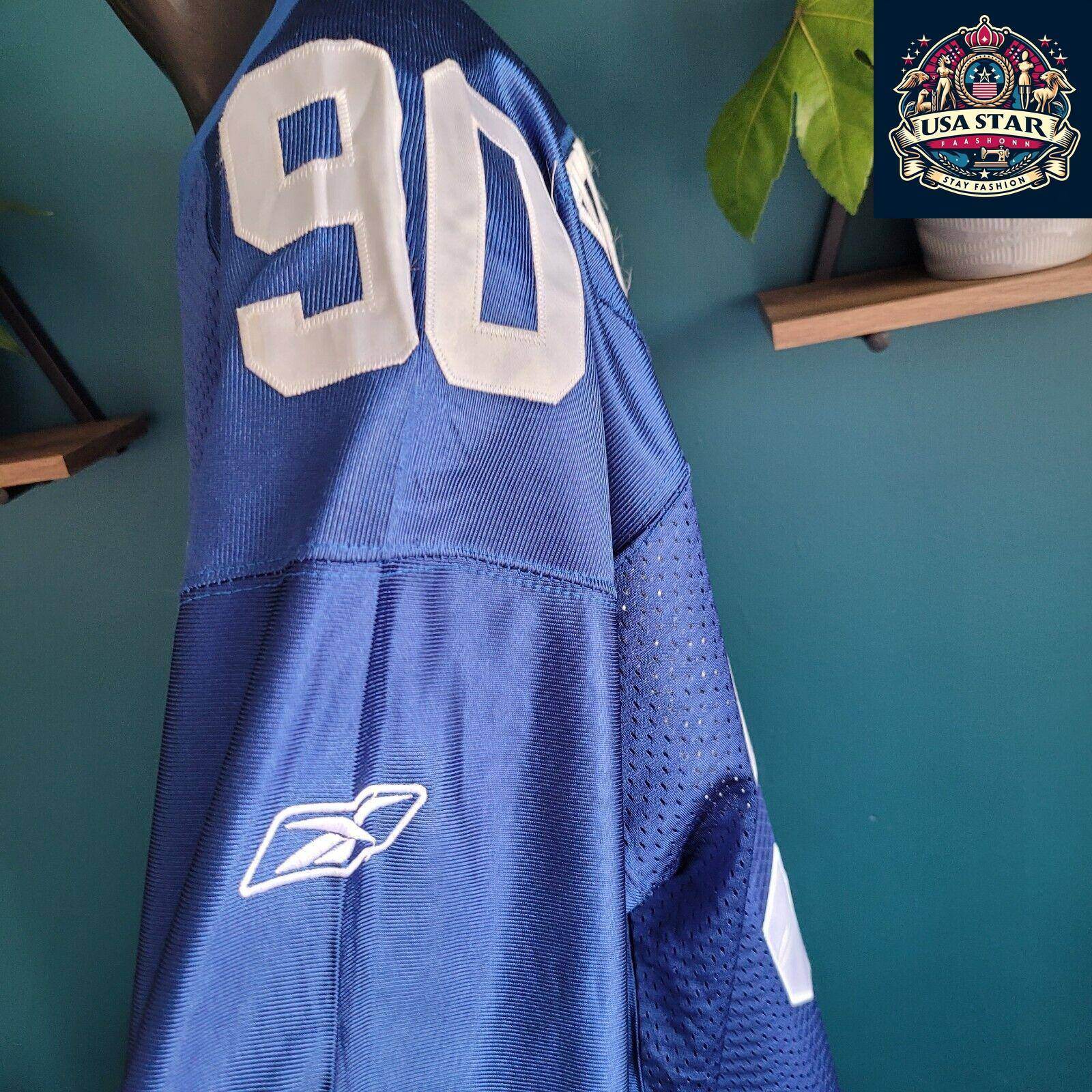 New York Giants Pierre - Paul 90 Stitched XXL Reebok Jersey - Authentic NFL Team Apparel - USASTARFASHION