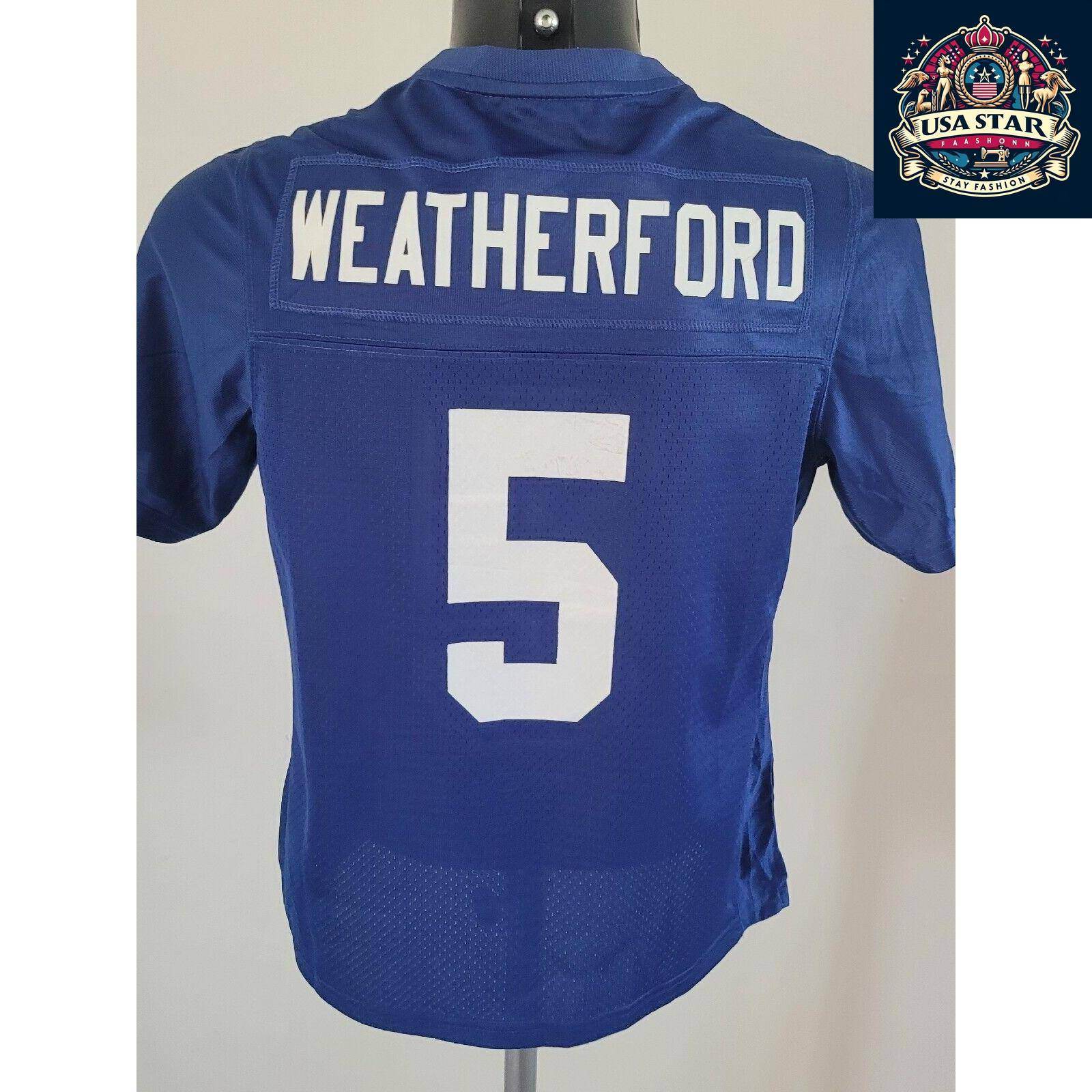 New York Giants Vintage Jersey Weatherford SZS - Classic Design, Comfortable Fit, Grade A Condition - USASTARFASHION