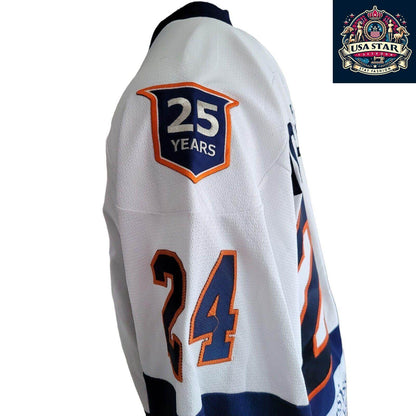 New York Islanders Jersey Nicholson 24 Adult Size L - Authentic Team Spirit Apparel - USASTARFASHION
