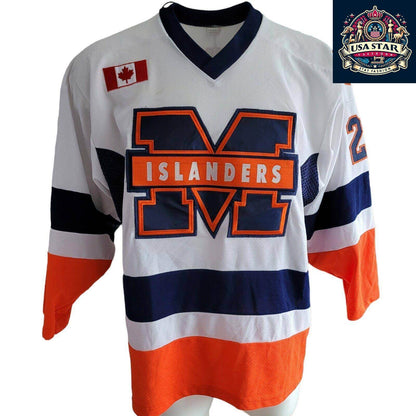 New York Islanders Jersey Nicholson 24 Adult Size L - Authentic Team Spirit Apparel - USASTARFASHION
