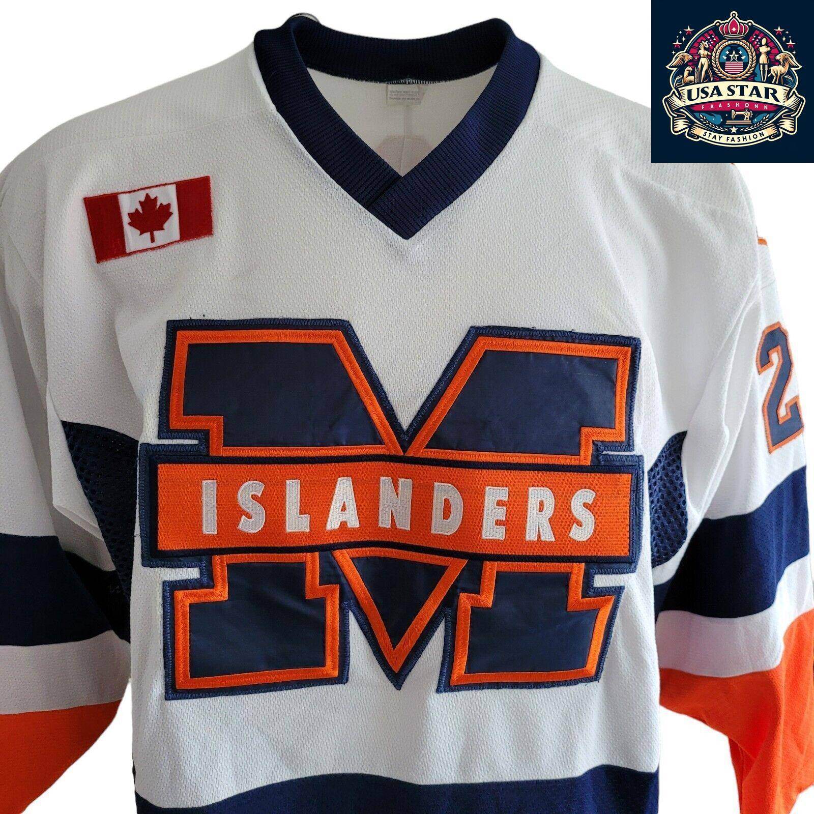 New York Islanders Jersey Nicholson 24 Adult Size L - Authentic Team Spirit Apparel - USASTARFASHION