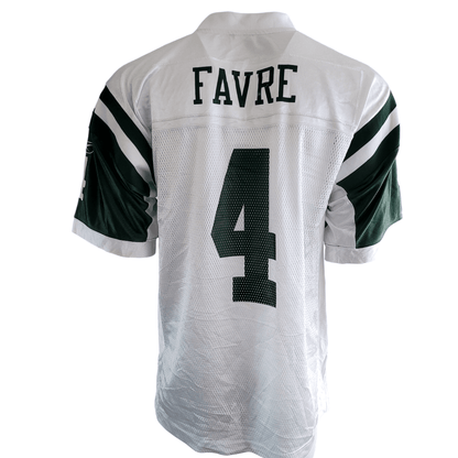 New York Jets 4 Brett Favre Youth Medium Jersey | Reebok Authentic NFL Team Apparel | Grade A Condition - USASTARFASHION