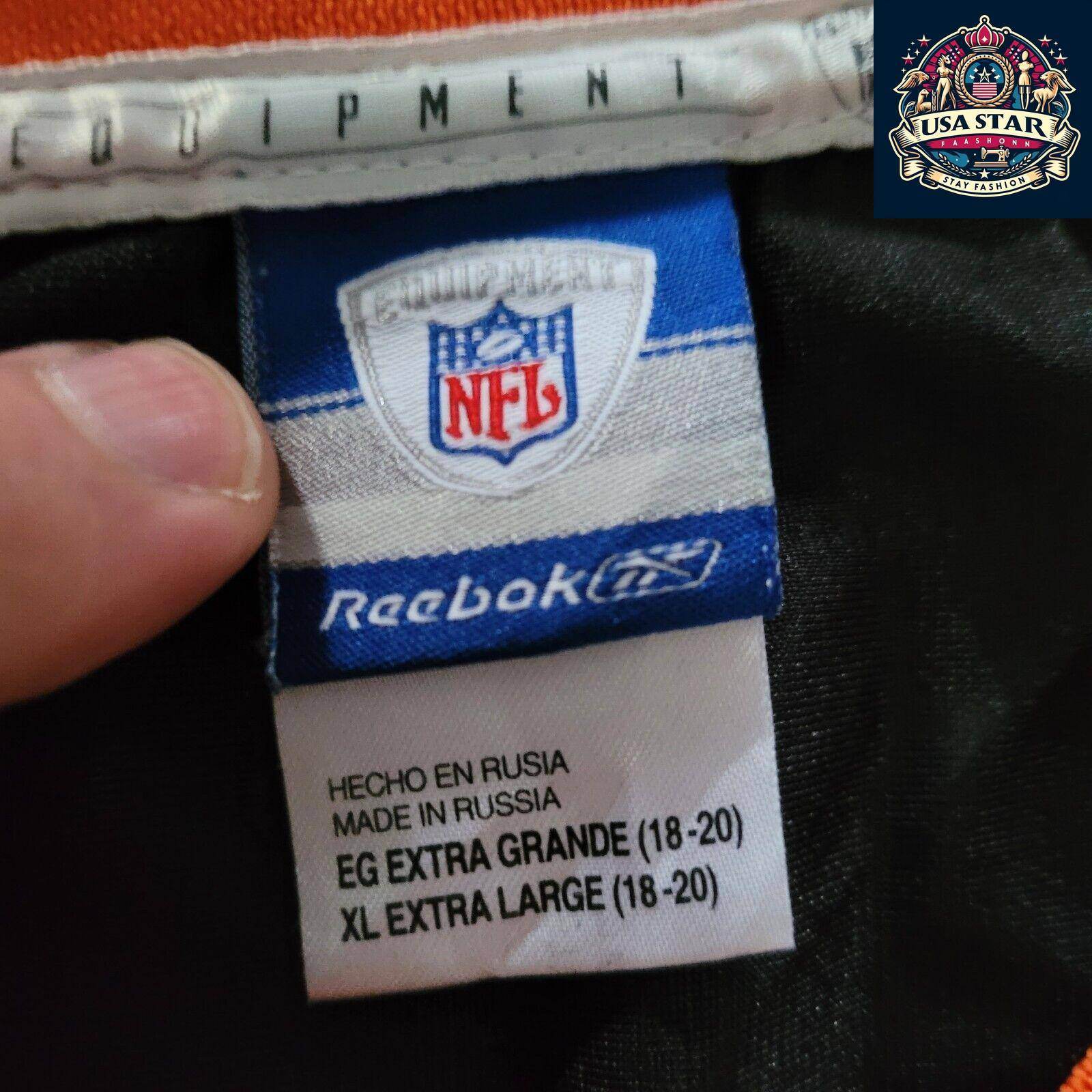 NFL Denver Broncos Ashley Lelie 85 Reebok Jersey, Youth XL (18 - 20) or Adult S, High - Quality Comfort - USASTARFASHION
