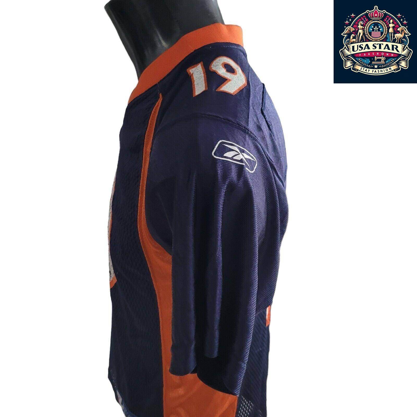 NFL Denver Broncos Eddie Royal 19 Youth Reebok Jersey Size M - Classic Team Colors, Authentic Wear - USASTARFASHION