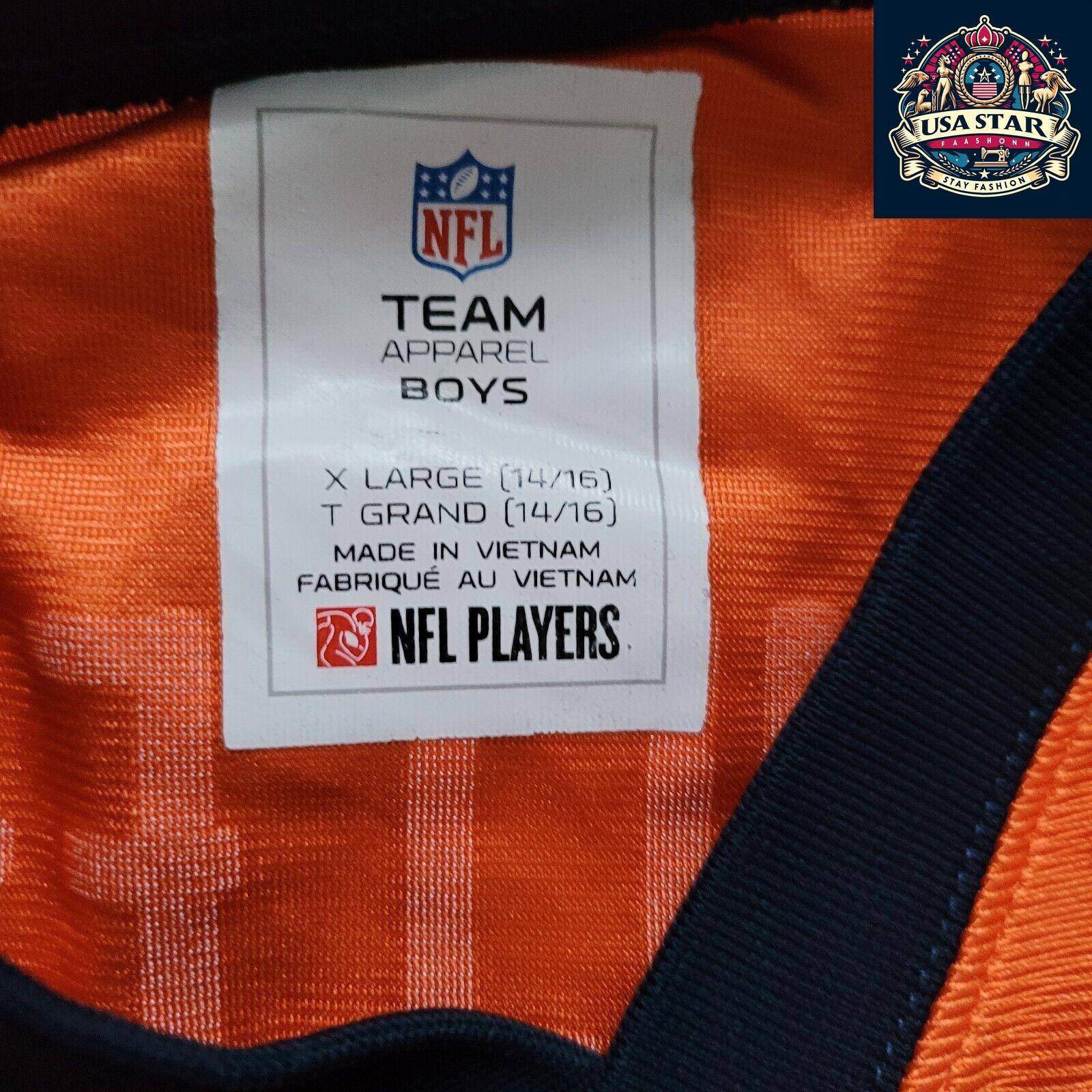 NFL Denver Broncos Kids Jersey - Von Miller 58 Boy's XL (18 - 20) - Comfortable & Durable Design - USASTARFASHION