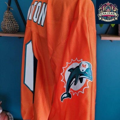 NFL Jersey 10 Pennington Men's L - High - Quality Breathable Fabric with Bold NFL Branding - USASTARFASHION