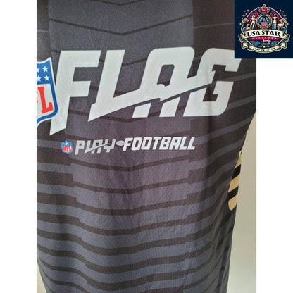 NFL New Orleans Saints Youth T-Shirt - Reversible Black Tee for 2 Stylish Looks, Size Large - USASTARFASHION