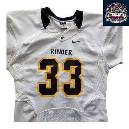 NFL Nike Kinder 33 Jersey Lady Dress White Large - Stylish Comfort for Game Day Enthusiasts - USASTARFASHION