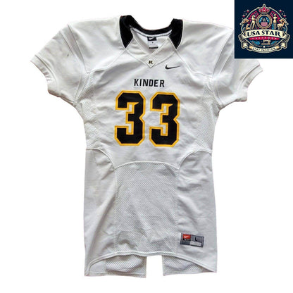 NFL Nike Kinder 33 Jersey Lady Dress White Large - Stylish Comfort for Game Day Enthusiasts - USASTARFASHION