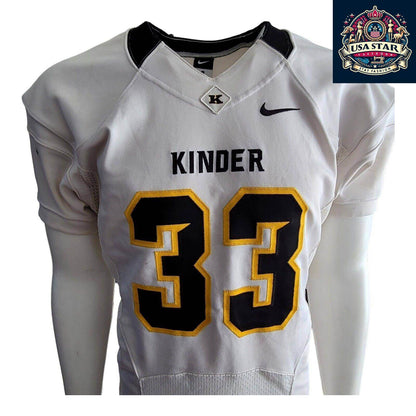 NFL Nike Kinder 33 Jersey Lady Dress White Large - Stylish Comfort for Game Day Enthusiasts - USASTARFASHION