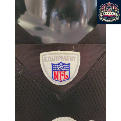 NFL Pittsburgh Steelers Reebok Jersey 7 Ben Roethlisberger Size L Black Gold Authentic Fan Gear - USASTARFASHION