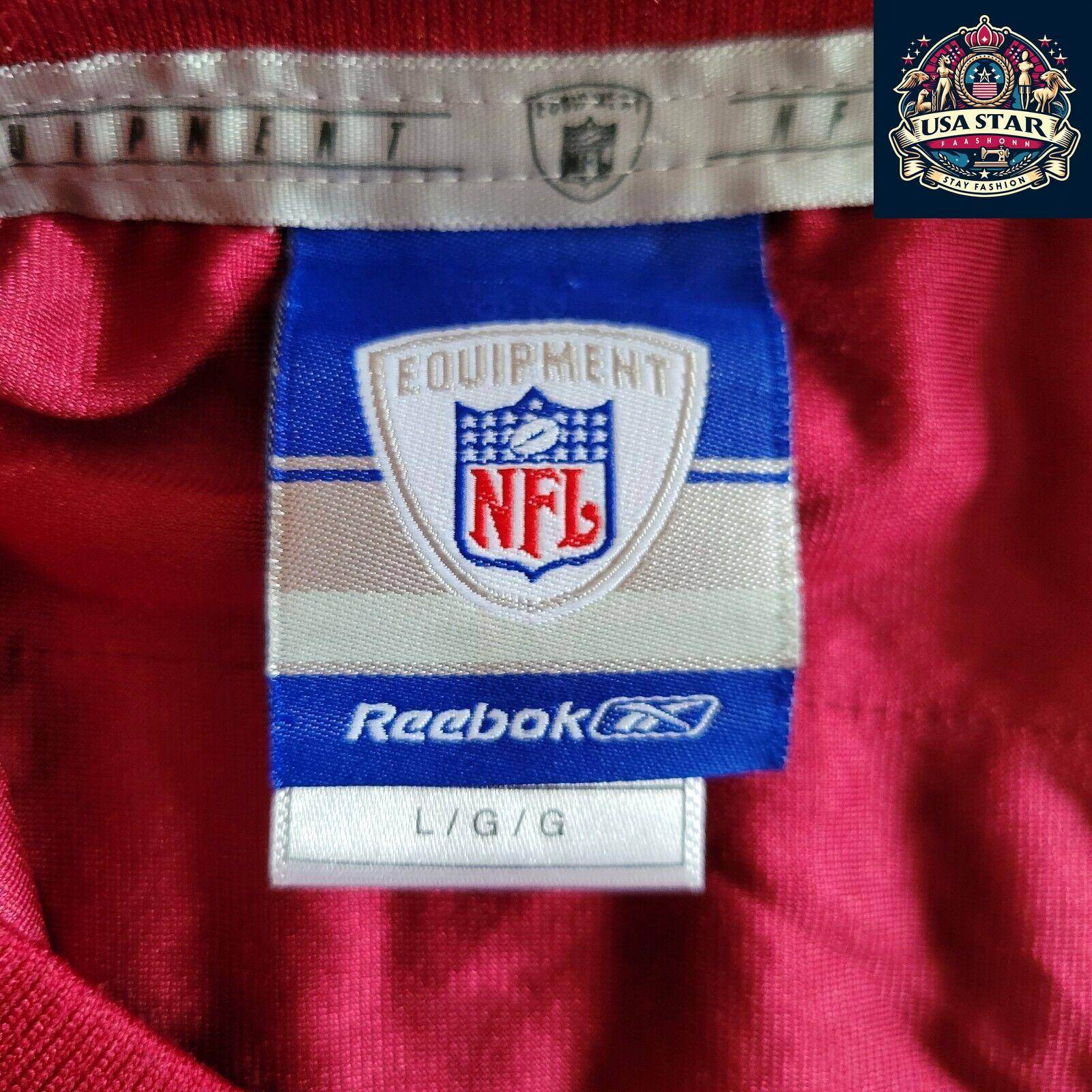 NFL Reebok Washington 53 Men's Shirt - Durable, Stylish Design, Comfortable Fit, Size L - USASTARFASHION