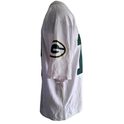 NFL Team Apparel Green Bay Packers Aaron Rodgers 12 Jersey – White – Size L - USASTARFASHION