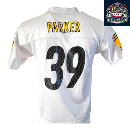 NFL Willie Parker 39 Pittsburgh Steelers Jersey - Youth Size 14 - 16, Comfortable & Authentic - USASTARFASHION