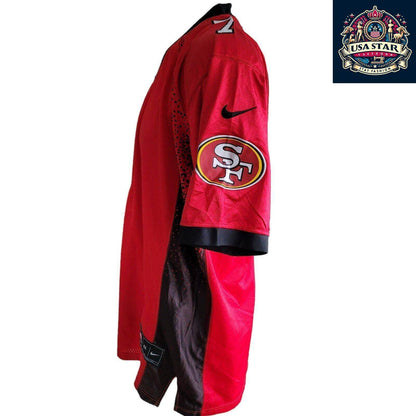 Nike 49ers Jersey - Kaepernick 7 On - Field Design in XLarge - Iconic Player Style, Durable Fabric - USASTARFASHION