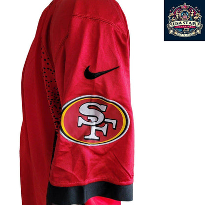 Nike 49ers Jersey - Kaepernick 7 On - Field Design in XLarge - Iconic Player Style, Durable Fabric - USASTARFASHION