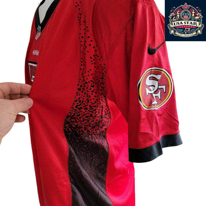 Nike 49ers Jersey - Kaepernick 7 On - Field Design in XLarge - Iconic Player Style, Durable Fabric - USASTARFASHION
