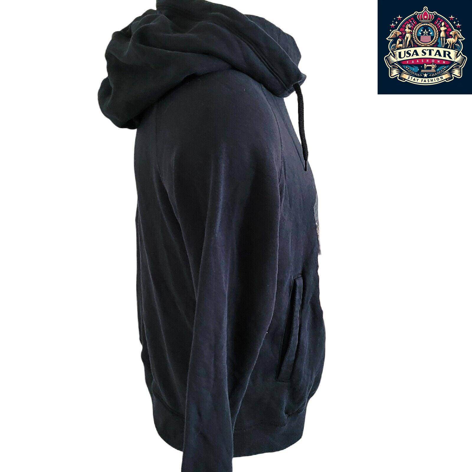 Nike Air Max Hoodie Large - Black Pullover, Stylish Design, Comfortable Fit, Grade A Vintage Condition - USASTARFASHION